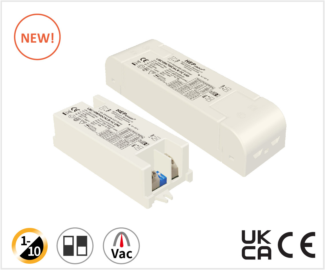 LBC 10W 350-700mA UNI寬電壓 DIP-Switch 1-10V調光