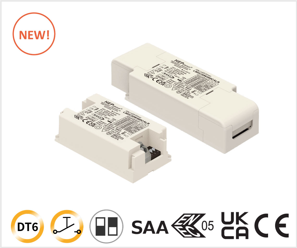 LBDC 20W 150-500mA DIPswitch DALI-2 DT6 TouchDIM