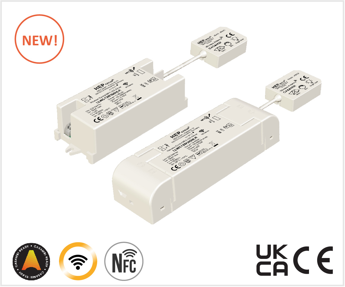 LLWC 12W 150-300mA NFC CASAMBI