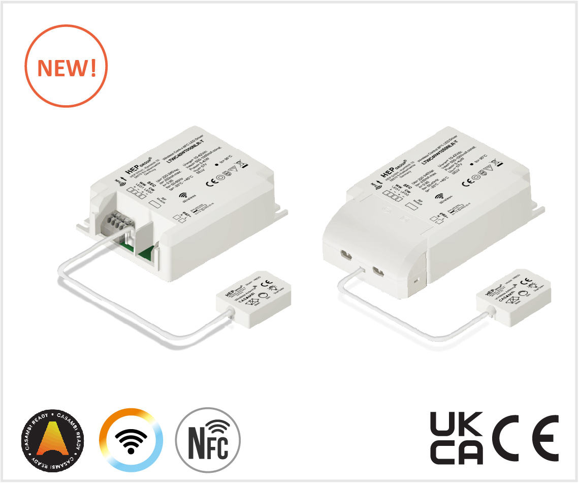 LTWC 40W 500-1050mA NFC CASAMBI TunableWhite