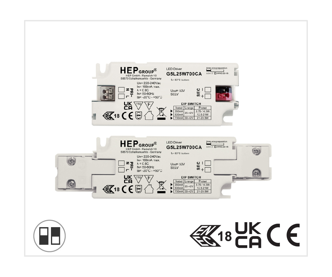 G5L 25W 350-700mA DIPswitch