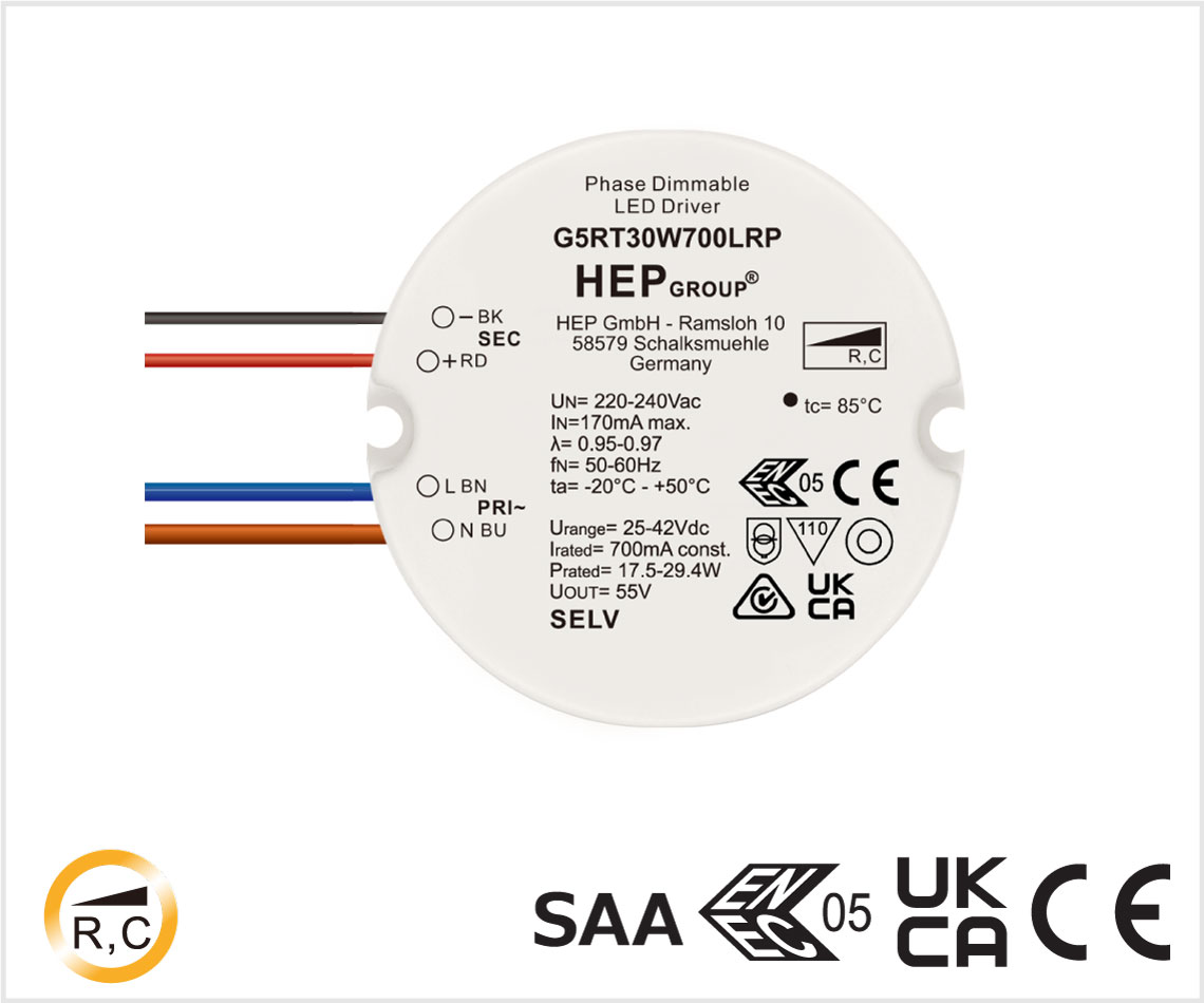 G5RT 30W 600-800mA TrailingEdge