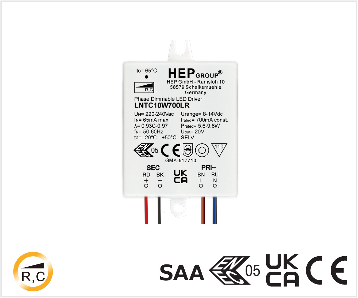 LNTC 10W 300-500mA TrailingEdge