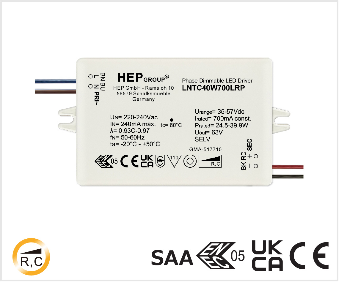 LNTC 40W 500-1050mA TrailingEdge