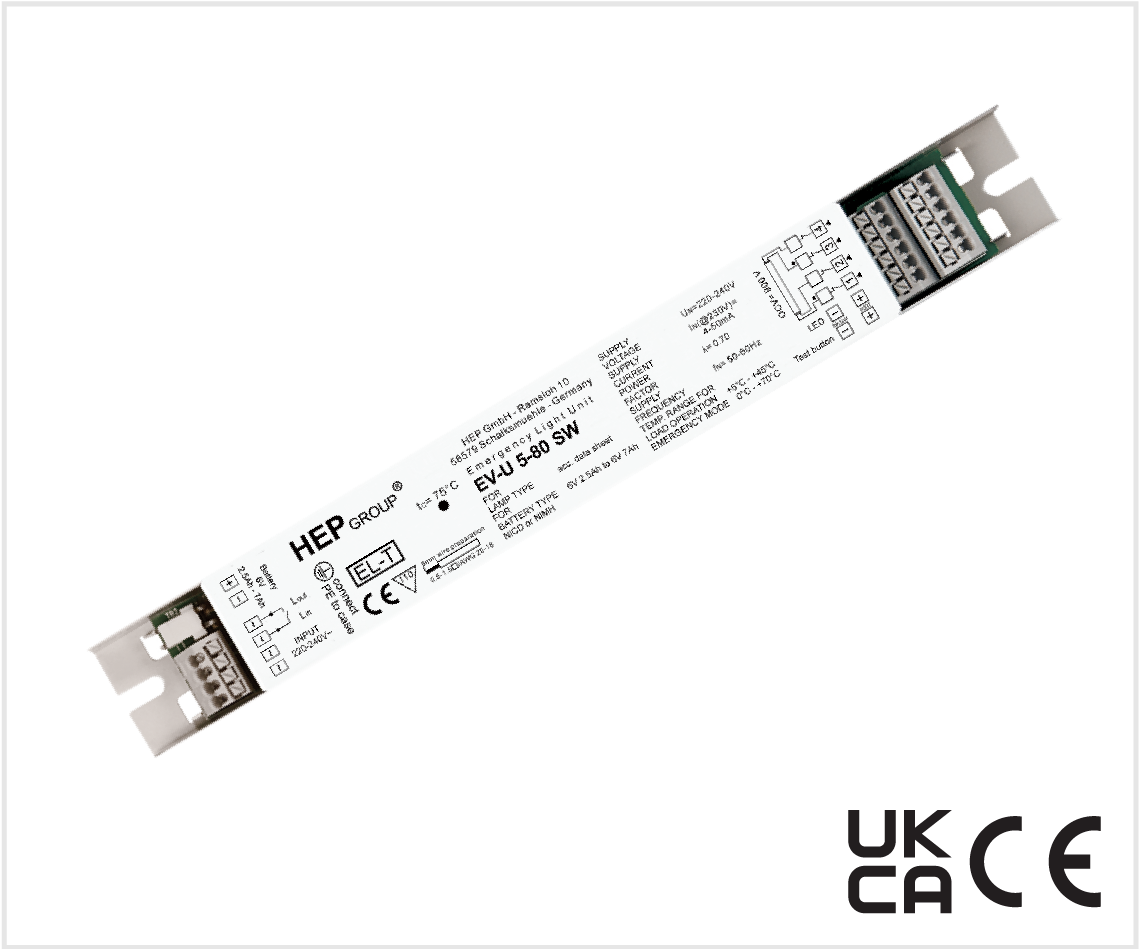 紧急照明 EV-U5-80 SW / EV-U5-80 SW 100V