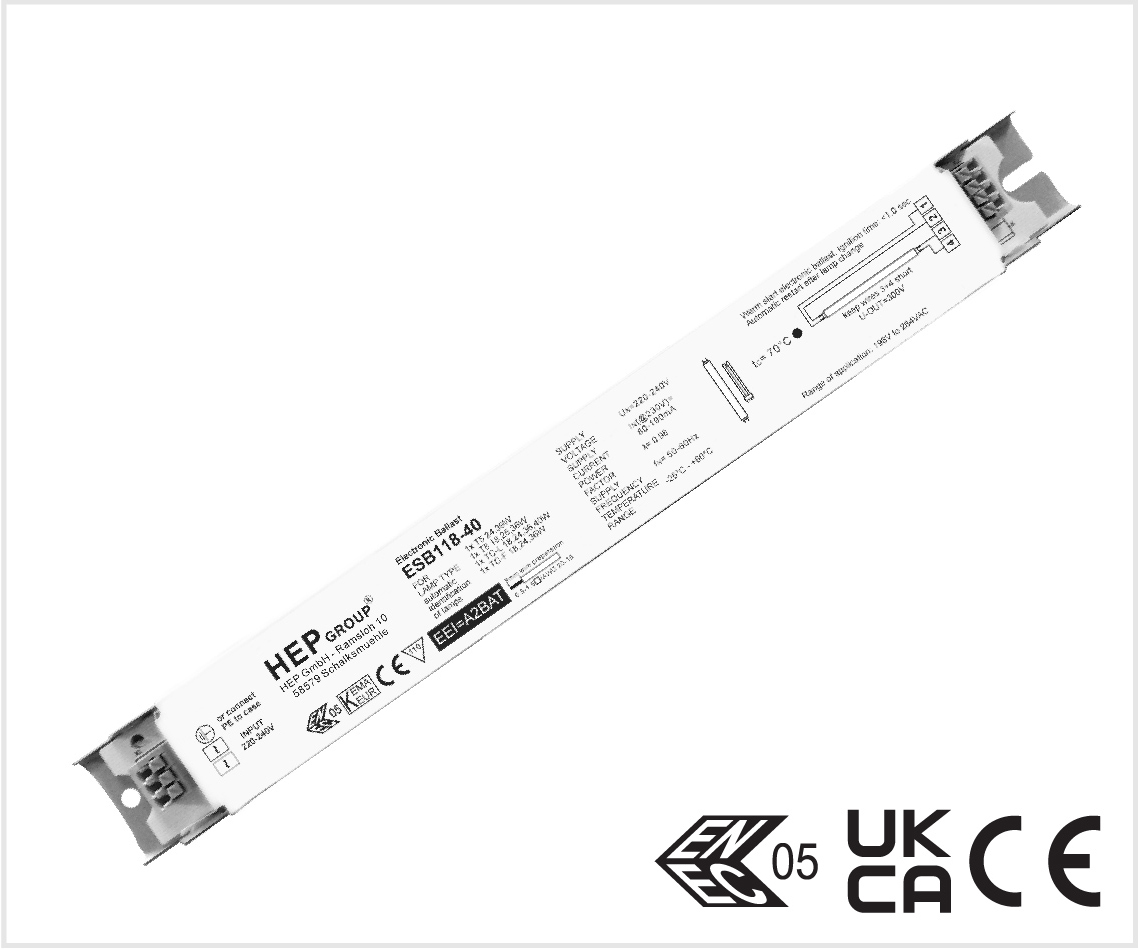 ESB118-40 電子式安定器